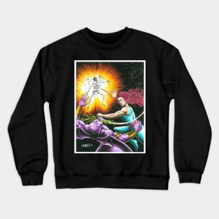 Halestorm in space - color Crewneck Sweatshirt